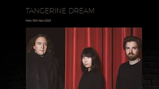 Tangerine Dream; Glasgow; 2023.11.13.