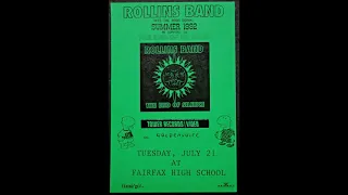Rollins Band :: Live @ Fairfax High School, Hollywood, CA, 7/21/92