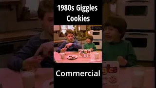 1980s Giggles Cookies Commercial  #Shorts