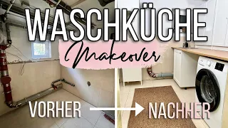 Waschküche MAKEOVER! Wir gestalten den 1.Raum im neuen Haus!