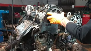 🛠️DISTRIBUCIÓN  VOLVO,⚙️Cambiar Correa, Bomba y Retén de Leva TUTORIAL. VOLVO D5 Timing / Cam Belt