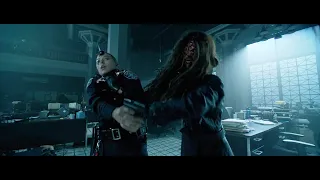 Malignant - Police Station Fight Scene (1080p)