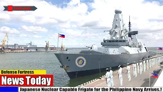 China Shocked! Japanese Nuclear Capable Frigate for the Philippine Navy Arrives.!