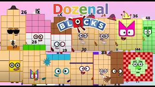 Dozenal Blocks Counting 0 To Gross - Duodecimal Learn Counting Numberblocks With Arisblocks
