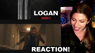 Logan - Trailer 2 - REACTION!!