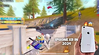 iPhone XR in 2024 😱 / Stable 60FPS on BALANCED with EXTREME 🔥 / PUBG, BGMI Test ❤️