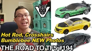 Hot Rod, Crosshairs, Bumblebee NEW Toy Photos - [THE ROAD TO TF5 #195]