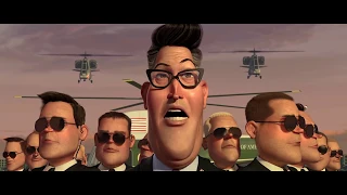 First Contact. [Best Scene]-Monsters Vs Aliens. (Full-HD)