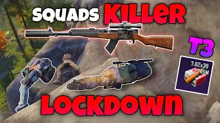 Basic SKS + T3 Ammo Squad Wiper 🔥 Zero To Hero in lockdown Arena Breakout