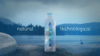 Aurra mineral water advertising & corporate identity