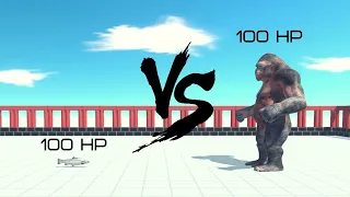 100 HP 1 Vs 1 Tournament ARBS | Animal Revolt Battle Simulator