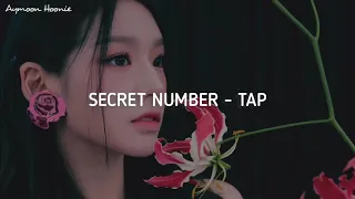 SECRET NUMBER (시크릿넘버) - TAP 'Easy Lyrics'