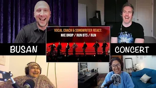 Vocal Coach & Songwriter React to Yet To Come Busan Concert 2022 (Mic Drop, Run BTS, & Run) by BTS