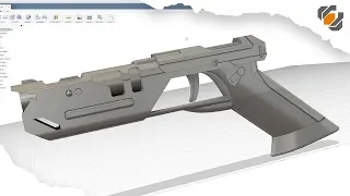 Oblivion Movie Blaster - 3D Modeling in Fusion 360