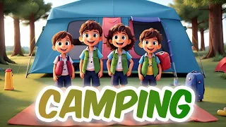 Jungle Camping Adventure | Kids Stories | Stories for kids ...!