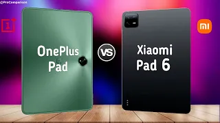 OnePlus Pad vs Xiaomi Pad 6 || Price || Specs || Comparison