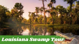 Louisiana Swamps and Bayous Aerial Video Tour