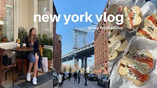 new york city vlog I best coffee/food spots in manhattan & brooklyn