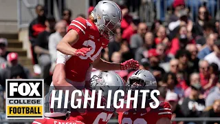 Ohio State Football spring game highlights | CFB on FOX