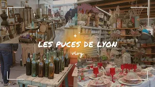 VLOG: MARCHE AUX PUCES DE  LYON|| VINTAGE|| ANTIQUAIRES|| COLLECTIONNEURS||BROCANTE