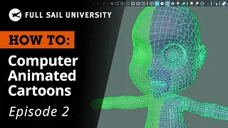 How To: Create a Computer Animated Cartoon – Modeling & Texturing | Full Sail University