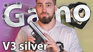 Пневматический пистолет Gamo V3 silver (4.5 мм) видео обзор