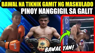 PINOY NAGALIT sa GINAWA ng MASKULADONG CHAMPION BANATAN HANGGANG DULO