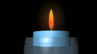 Candle Flame Test Render