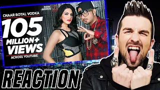 Chaar Botal Vodka Full Song Feat. Yo Yo Honey Singh, Sunny Leone | Ragini MMS 2 (REACTION!!!)