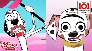 Muddy Pups 🐾| 101 Dalmatian Street | Disney Channel Africa