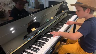 The Entertainer - A fast version, played by a 7 years-old piano prodigy; Paul Petrescu