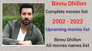 Binnu Dhillon Movies List 2002 2022 | Binnu Dhillon All Movies | Binnu Dhillon All Punjabi Movies |