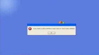 Windows xp shutdown error