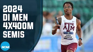 Men's 4x400m semifinals - 2024 NCAA track and field championship