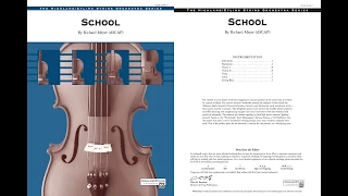 School, by Richard Meyer – Score & Sound