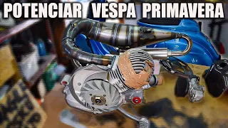 ✅ ¿ Como POTENCIAR tu VESPA PRIMAVERA ? ¿ Que necesitas?. Vlog 159