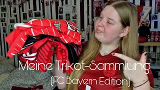 Trikot-Sammlung (FC Bayern Edition)❤️🤍#fcbayern #miasanmia