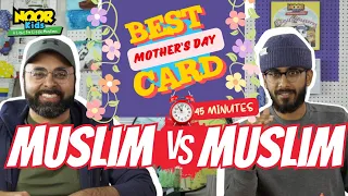 ⏰ World's best mothers day card challenge #cards #mom #competition