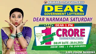 LOTTERY LIVE DEAR LOTTERY SAMBAD 1PM LIVE DRAW TODAY 20/04/2024 - Will You Are the Next Crorepati?