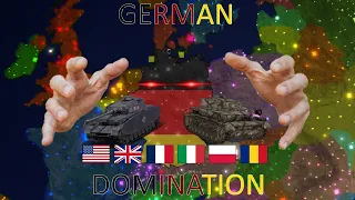 Germany unites Europe and dominates the world in Rise of Nations