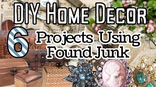 Upcycling DIY's Get Inspired Challenge Yourself with Thrifted Items or Makeover Old Decor!