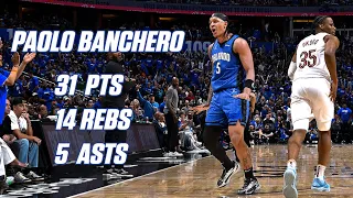 "He's so dialed in!!" | Paolo Banchero Highlights vs. Cavaliers Game 3