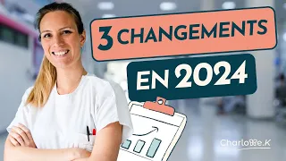 3 changements majeurs pour les infirmières en 2024