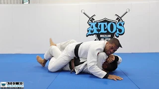Transition from side control to arm bar - Andre Galvao