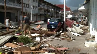 Hurricane Irma leaves devastation on island of Saint Martin