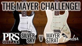 John Mayer Challenge! Fender John Mayer Strat v PRS Silver Sky