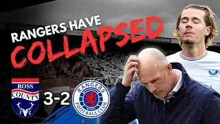 HAVE RANGERS JUST THROWN THE TITLE AWAY?! | REACTION! Ross County 3-2 Rangers