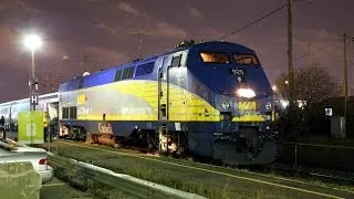 HD CN,CP,VIA & AMT trains at Dorval,PQ on 11/14/2013