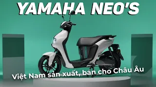 Yamaha NEO’S: xe máy điện lắp ráp tại Việt Nam, bán ở Châu Âu | Whatcar.vn