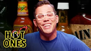 Steve-O Takes It Too Far While Eating Spicy Wings | Hot Ones